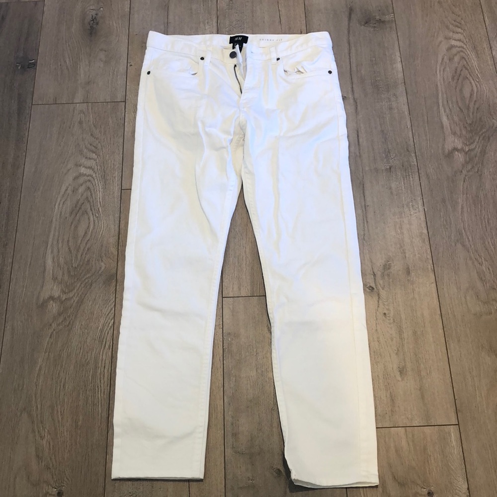 H&M women’s white Jeans